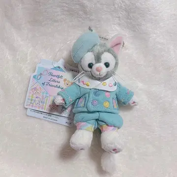 하트 펠트 젤라토니 인형 배지