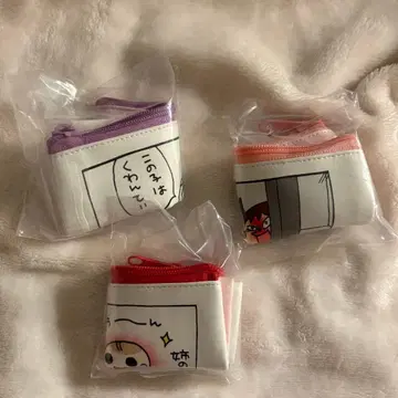 우리집 3자매 미니 파우치 & 복조리 가챠가챠 가챠 파우치 복조리