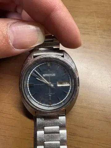 SEIKO5ACTUS 카메이도세이코샤 자동 와인딩 남성용 손목시계