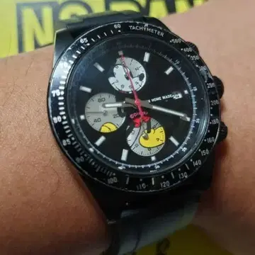 JAM HOME MADE 숨겨진 미키 손목시계