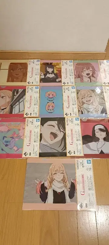 그 비스크 돌은 사랑을 한다 제일복권 G상 클리어 파일 세트!!