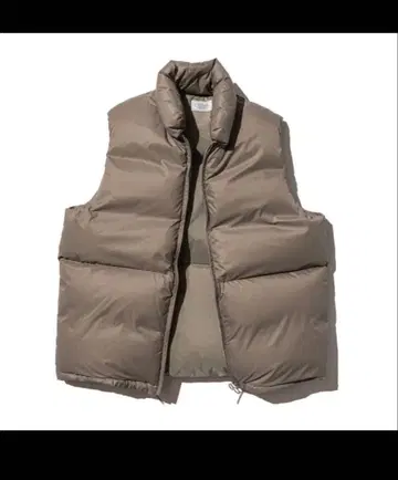 unlikely simple down vest