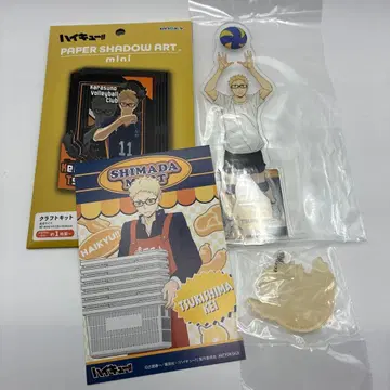 하이큐 츠키시마 케이 4점 굿즈 세트