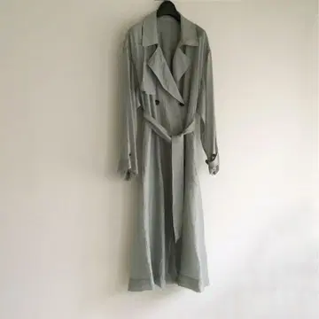 Mystrada 마이스트라다 에어리 트렌치코트 그린 38