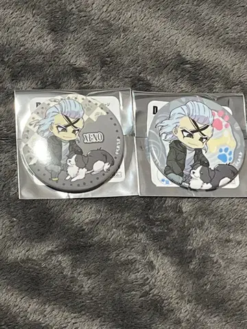 Dr.stone 캔뱃지 with dog ver 제노