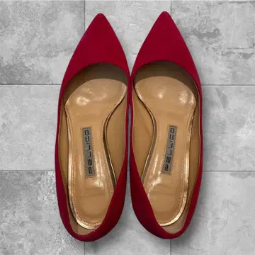 펠리코 스웨이드 로우힐 펌프스