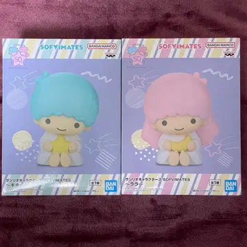 [ 미개봉 새상품 ] 키키라라 산리오 캐릭터즈 SOFVIMATES 피규어