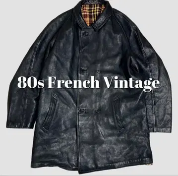 80s 프렌치 빈티지 코르뷔지에 자켓풍 프렌치 워크 자켓 L