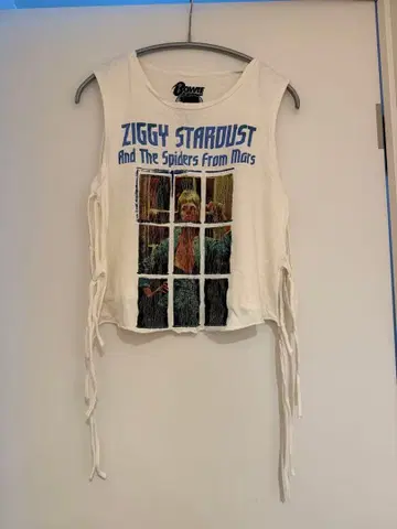 SLY BOWIE Ziggy Stardust 탱크탑