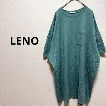 LENO 리노 반팔 오버 사이즈 큰 편안한 상의 심플 무지