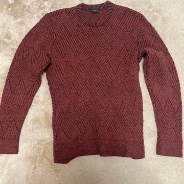 JOSEPH HOMME 브라운 뜨개질 스웨터 46