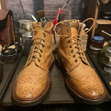 TRICKER'S 트리커스 컨트리 부츠 에이콘 앤티크 uk7