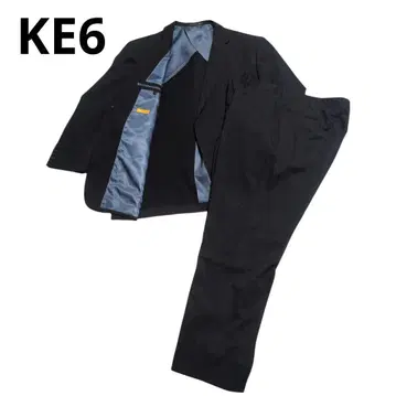 프랑코 로자티 남성용 수트 KE6 블랙 스트라이프