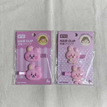 BTS BT21 쿠키 앞머리 클립 쿠키 방탄소년단 정국