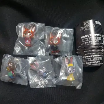 주토피아2 메지루시 액세서리 5종 컴플리트