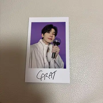 SEVENTEEN 원우 FOLLOW 포토 스티커 카드 인스턴트