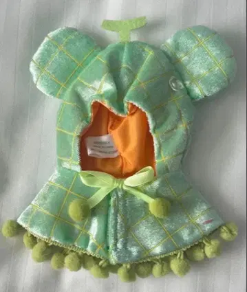 디즈니 유니베어 시크릿 코스튬 판초 후르츠 그린 멜론