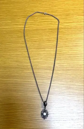 실버 925 크로스 목걸이