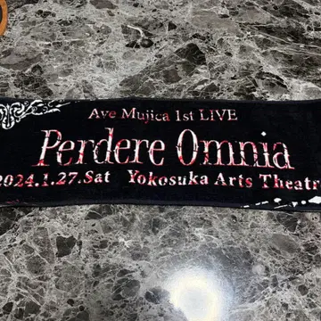Ave Mujica 1st LIVE [ Perdere Omnia ] 타월