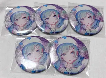 히노모리 시즈쿠 그리 캔뱃지 글리터 캔뱃지