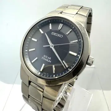 [ 작동 하자품 ] SEIKO 세이코 솔라 티타늄 남성용 손목시계