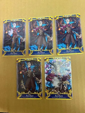 fgoac 신주쿠의 아처 제임스 모리아티 노멀 전재림