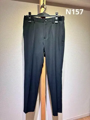 god bless you 나노 유니버스 슬랙스 팬츠 블랙