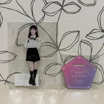 이치노세 미쿠 스탬프 아크릴 스탠드 MEMORIAL LIVE 노기자카46