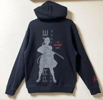 Primitive x NARUTO 나루토 콜라보 우치하 사스케 후드티