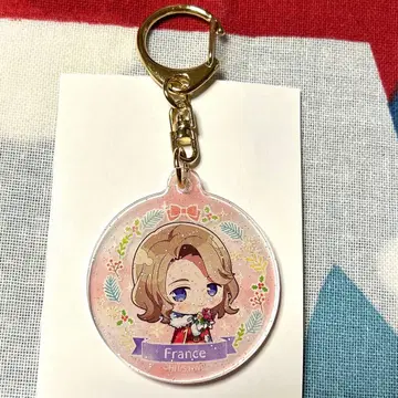 헤타리아 월드 스타즈 라메 믹스 아크릴 키링 프랑스