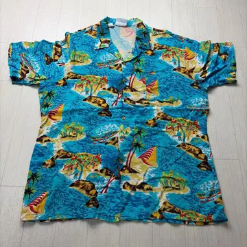 KENNINGTON 알로하 셔츠 사이즈 L