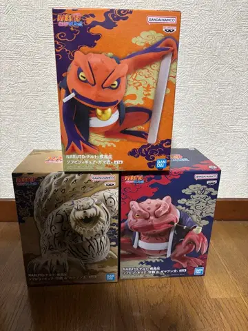 나루토 NARUTO 소프트 비닐 피규어 세트