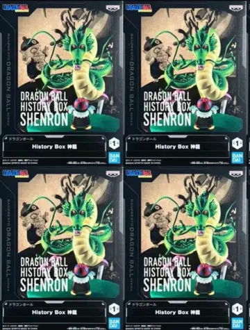드래곤볼 History Box 신룡 쉘론 피규어 4개 세트