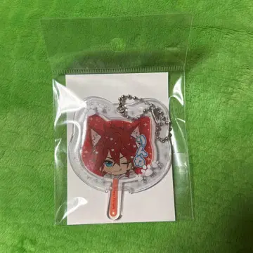 앙상블 스타즈 난자 미니 부채 키링 앙스타 아마기 린네