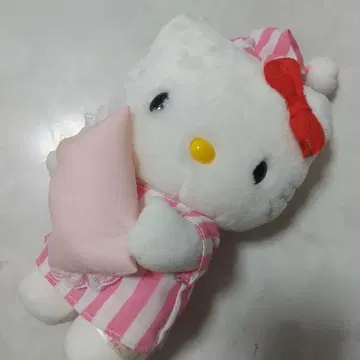 새상품급 헬로키티 파자마 봉제 인형 에이코 레트로