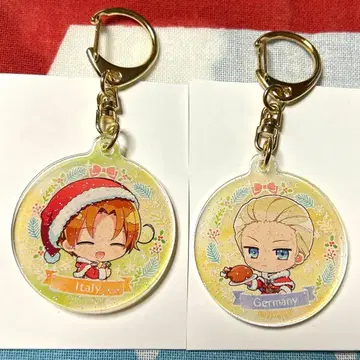 헤타리아 월드 스타즈 라메 믹스 아크릴 키링 이탈리아 독일