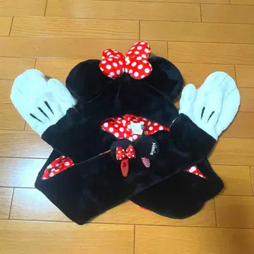 디즈니 미니 머플러 캡 미니 헤어핀