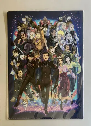 대역전재판 10주년 클리어 파일 세트 1