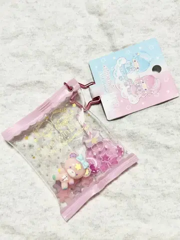 키키라라 퍼프포프 키링 산리오