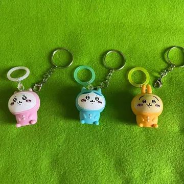 치이카와 A세트 엄브렐라 마커 메지루시 액세서리 키링 세트