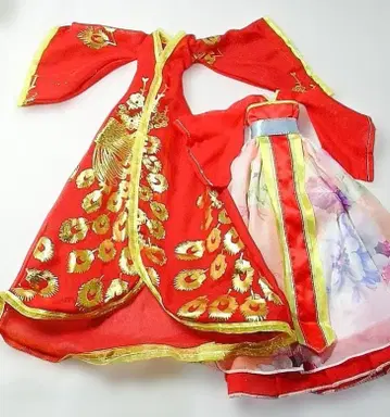 인형용 한푸 중국 고대 의상 바비 사이즈