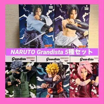 NARUTO Grandista 나루토 사스케 2종 사쿠라 카카시 총 5종