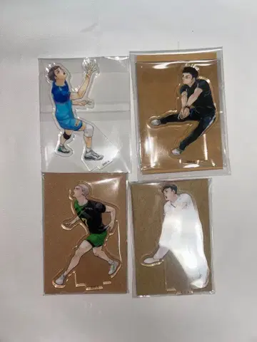 하이큐 크로니클 아크릴 스탠드 4개 세트