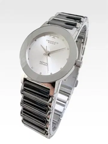TECHNOS Ceramic Sapphire Quartz Watch