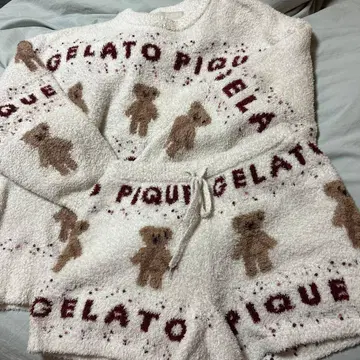 GELATO PIQUE 테디베어 패턴 셋업