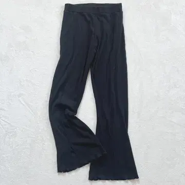 [ 빅 사이즈 XL ] 클래식 엘프 리브 플레어 팬츠 Y2K 레이어드