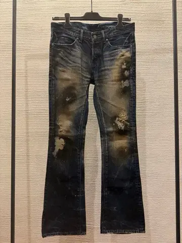 00s fuga flare 데님 Japanese label