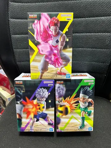 헌터헌터 피규어 3점 세트 미사용