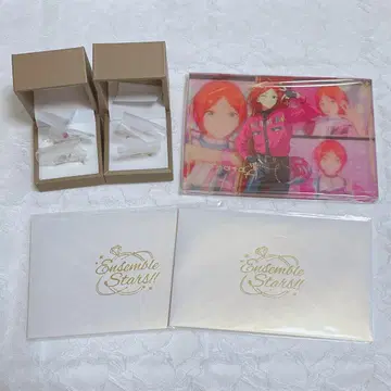 앙스타 아오이 히나타 중국 6주년 맹세의 반지 실버 핑크 골드 세트