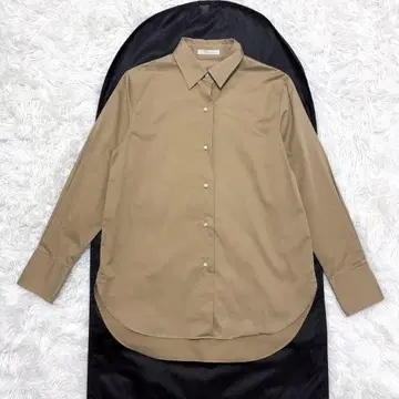 Plage 베이직 셔츠 베이지 일본제 깔끔 고급